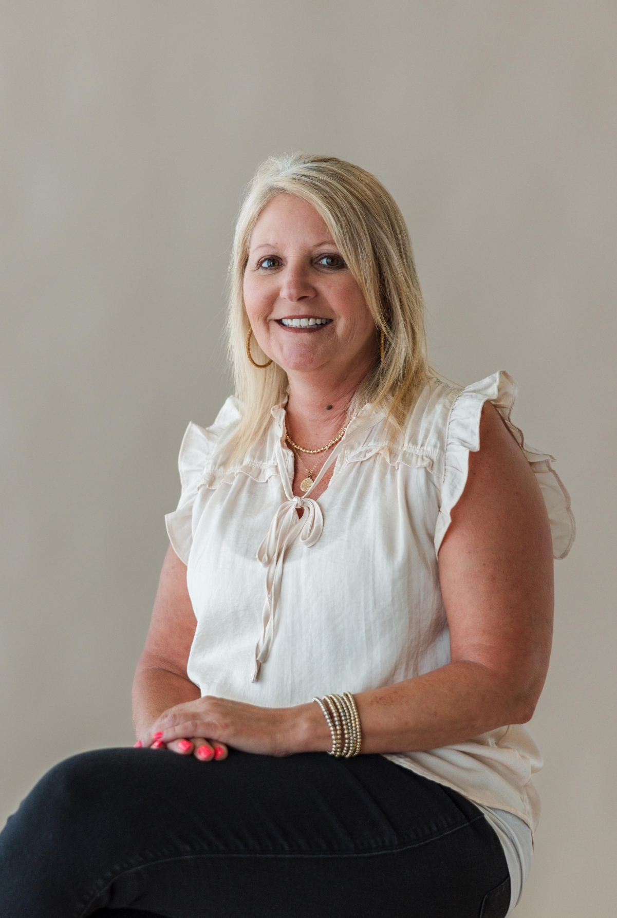 Staff member Hollie Hawkins