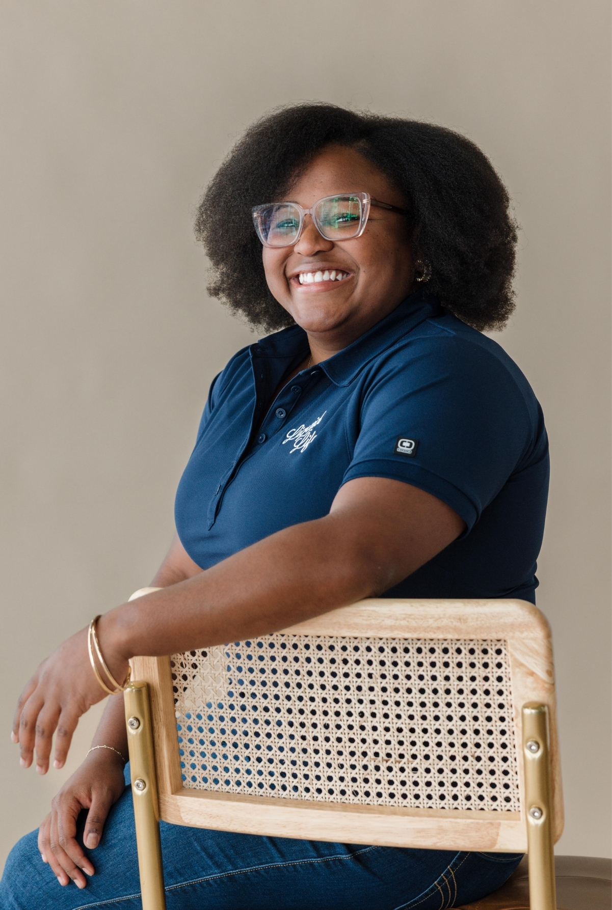 Staff member Brittany Hall