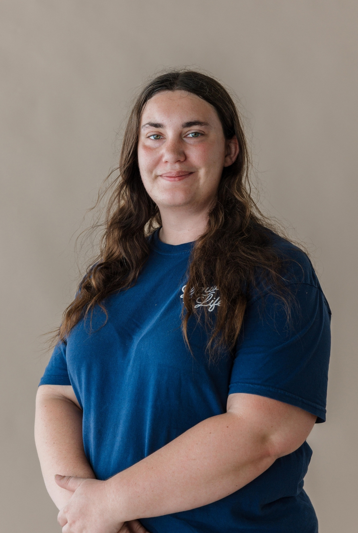 Staff member Khloe Isley