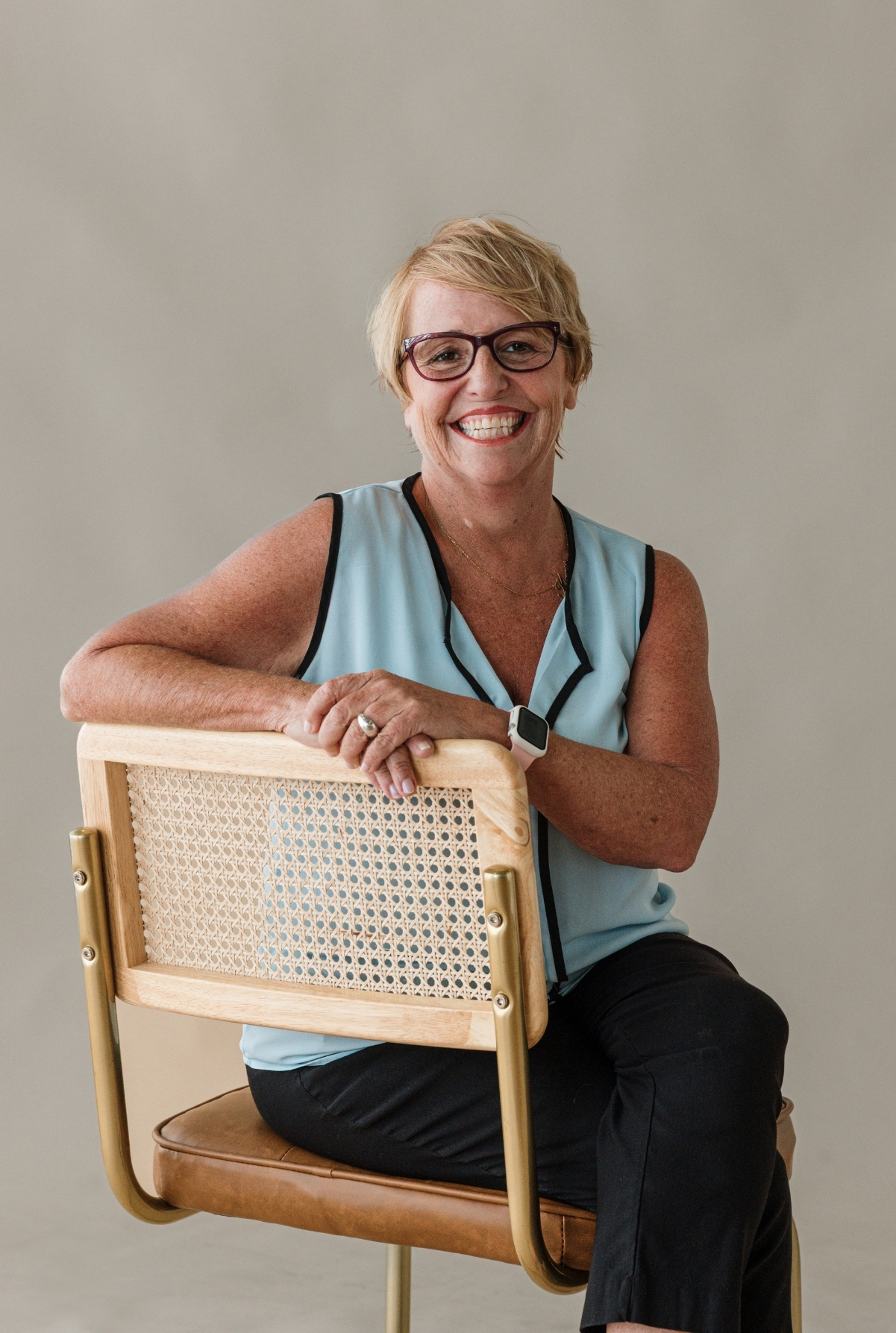 Staff member Kim Graves