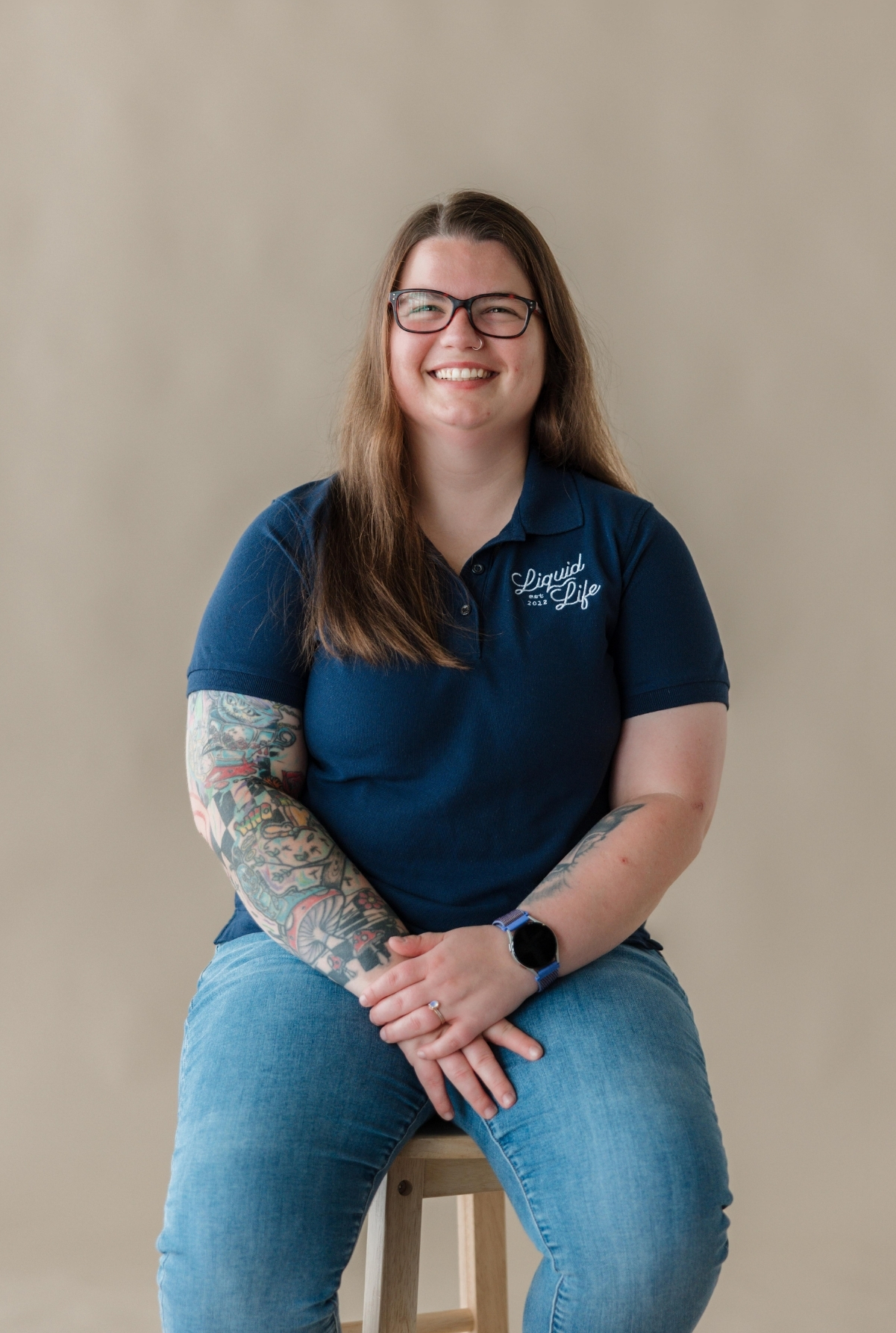 Staff member Lauren Norris