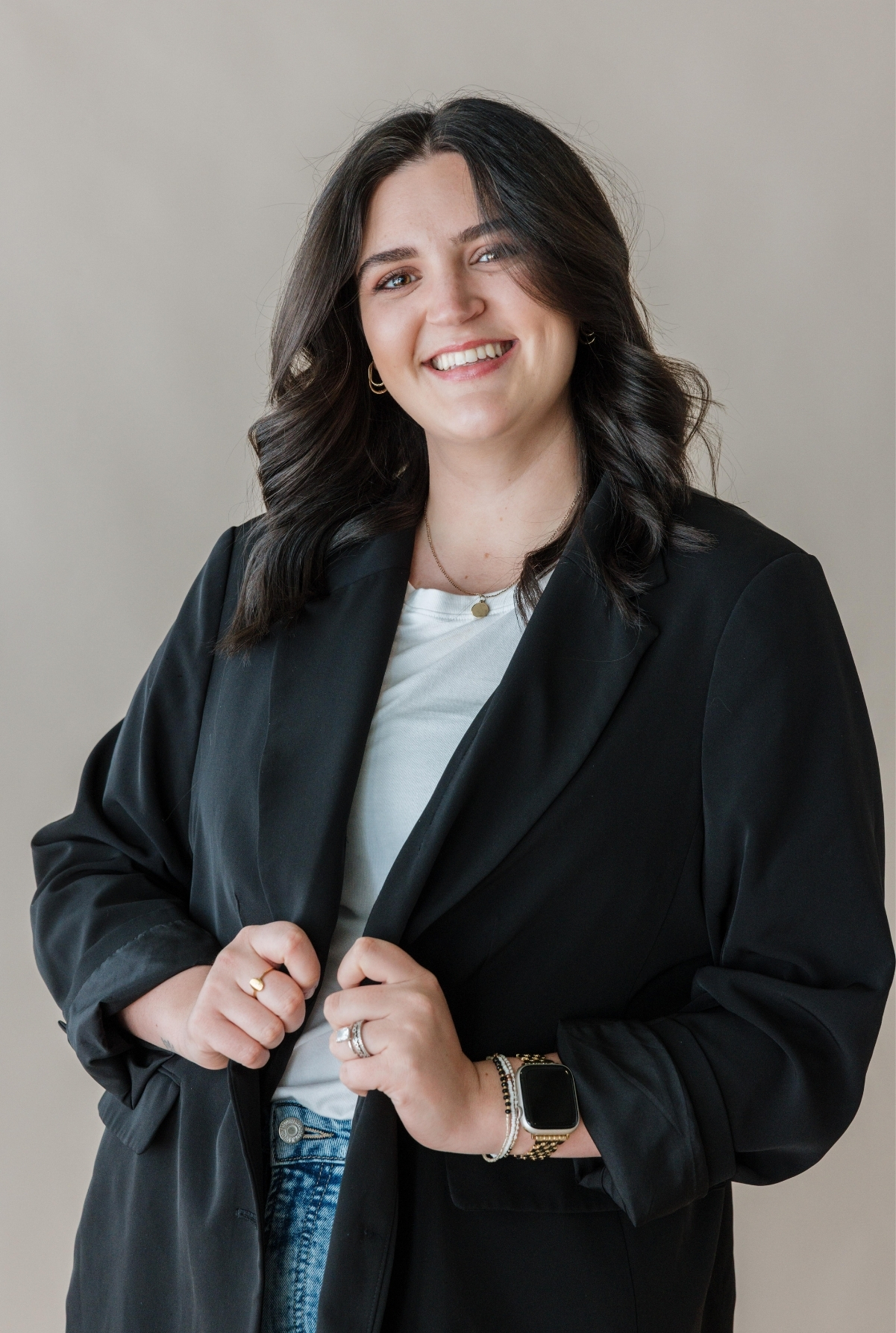 Staff member Sydney Stromberger