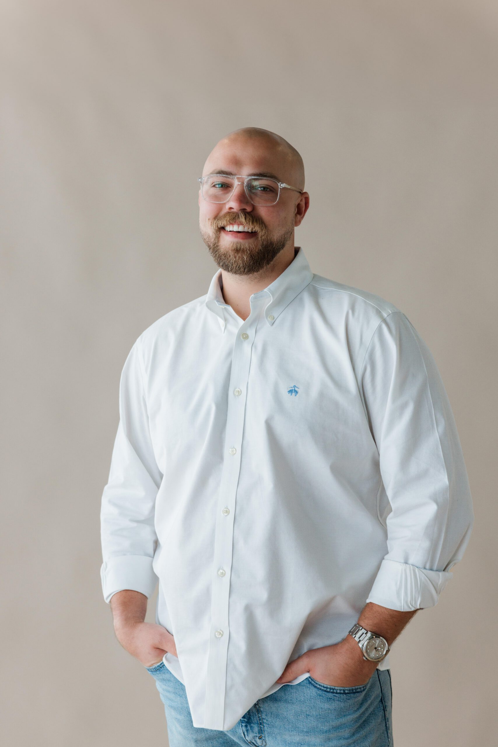 Staff member Connor Hall