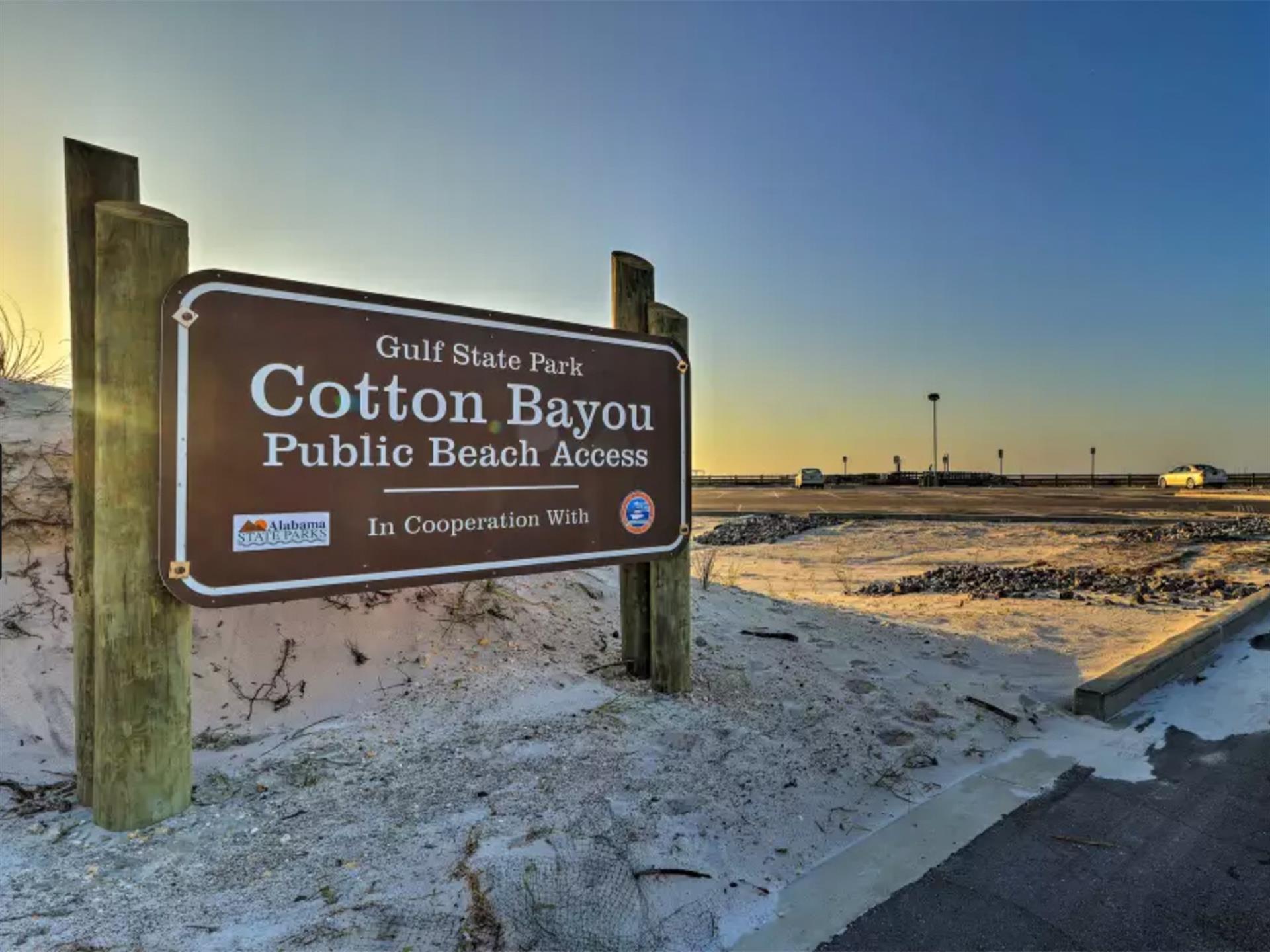 Things To Do Cotton Bayou